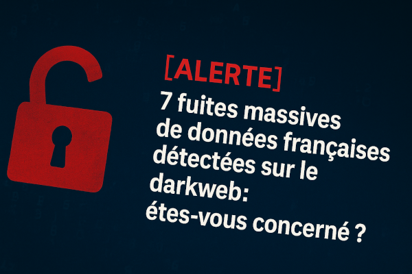 Fuites de données massives de données française