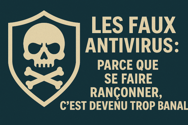 Les faux antivirus : parce que se faire rançonner, c’est devenu trop banal