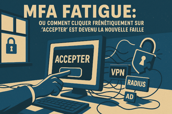 MFA Fatigue : ou comment cliquer frénétiquement sur “Accepter” est devenu la nouvelle faille