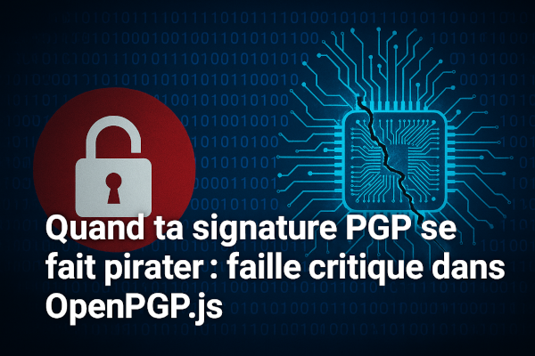Quand ta signature PGP se fait pirater : faille critique dans OpenPGP.js