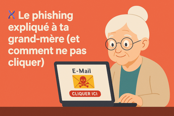 Le phishing expliqué à ta grand-mère