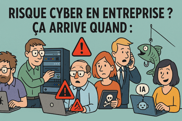 Quand l’ennemi dort à la machine à café : le vrai visage du risque cyber en entreprise