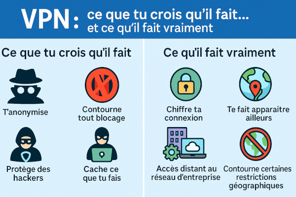 VPN : ce que tu crois qu’il fait… et ce qu’il fait vraiment
