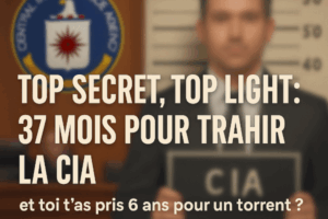 🎭 Top Secret, Top Light : 37 mois pour trahir la CIA, et toi t’as pris 6 ans pour un torrent ?