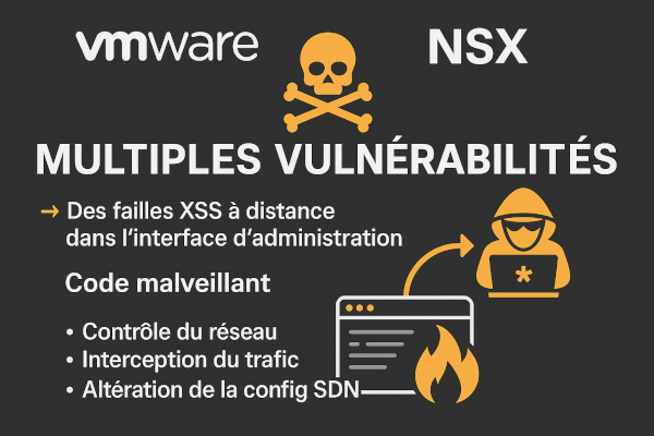 VMware NSX : des failles en XSS, mais tout à distance SVP