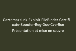 💣 LNK + CVE-2025-44228 : un combo offensif redoutable livré sur GitHub