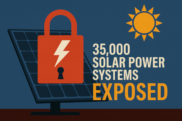 35 000 systèmes solaires exposés en ligne : quand le green IT flirte avec le red alert