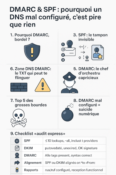 DMARC mal configuré = suicide numérique
