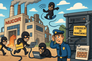 🔥 Acier trempé et cybersécurité molle : Nucor se fait fondre les données