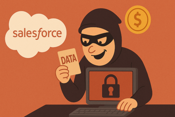 Hackers ciblent Salesforce pour extorquer les entreprises