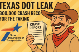 Texas DOT Leak – 300 000 crashs exposés, une autoroute vers le chaos