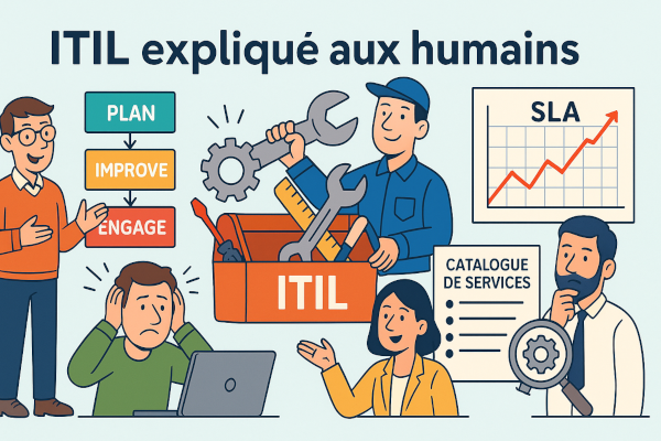ITIL expliqué aux humains : pourquoi on en parle (encore) ?