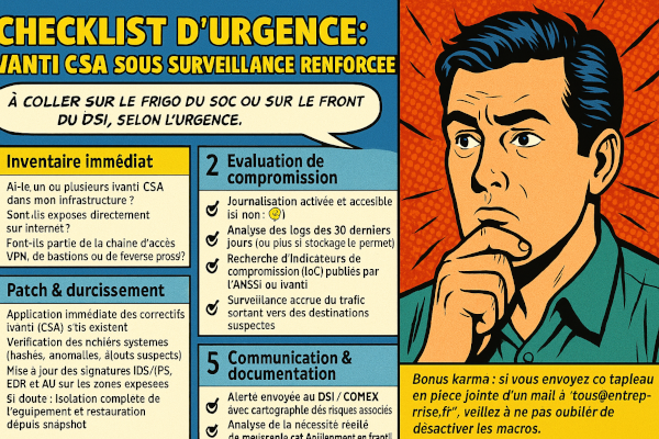Ivanti, la passoire cloud préférée de Pékin : quand les Zéro-Day pleuvent sur la France