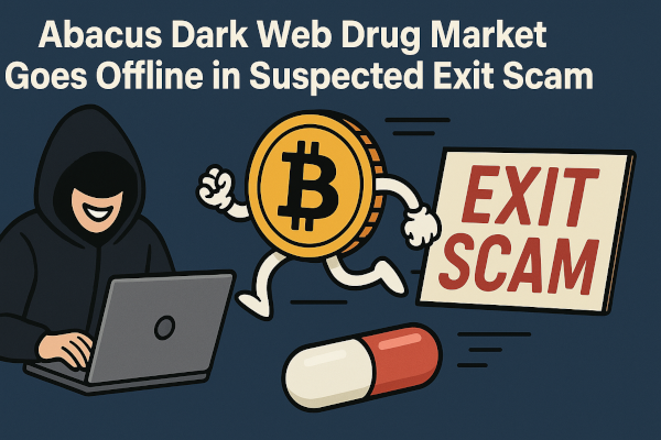 Abacus Market disparaît : quand le darknet rend la monnaie de sa pièce