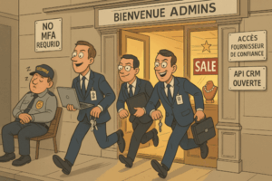 🛍️ Identité(s) Volée(s) : Comment l’industrie du retail s’est fait plumer sans même un malware