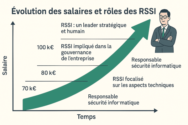 évolution des salaires RSSI