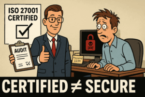 🔍 Certifiée ISO 27001… et pourtant piratée : l’auditeur peut-il être tenu responsable ?
