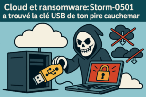 ☁️ Cloud et ransomware : Storm-0501 a trouvé la clé USB de ton pire cauchemar