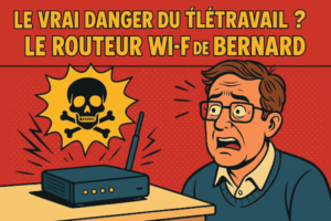 🛜 Le vrai danger du télétravail ? Le routeur WiFi de Bernard