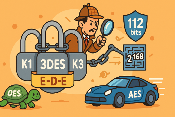 3DES : pourquoi trois, c’est mieux qu’un