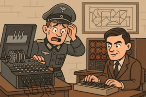 ⚙️ Enigma et Turing : la guerre des codes