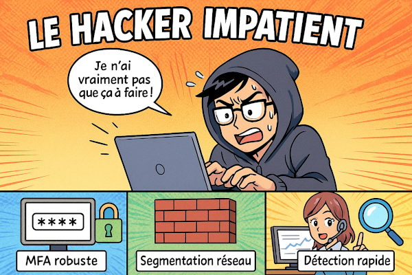 Hackers malins & impatients : une faille à exploiter ?
