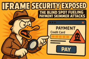 🔹 iFrame Security Exposed : la faille insoupçonnée qui alimente les attaques de skimmers de paiement