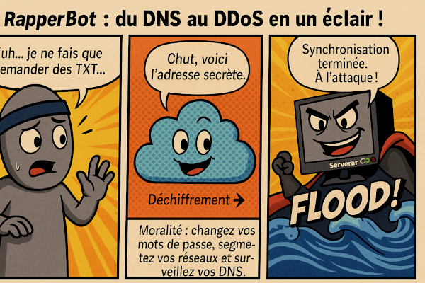 RapperBot : le botnet IoT qui passe de l’infection au DDoS en quelques secondes