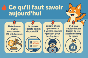 🔥 L’actu cyber du 23 octobre 2025