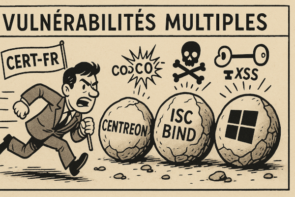 Vulnérabilités dans les produits Centreon (23 octobre 2025 – CERT‑FR : AVI-0914)