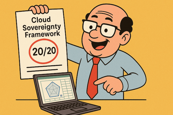 Cloud Sovereignty Framework : quand Bruxelles découvre le tableur magique de la souveraineté