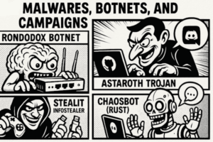 🧠 Nouveaux malwares, botnet et campagnes