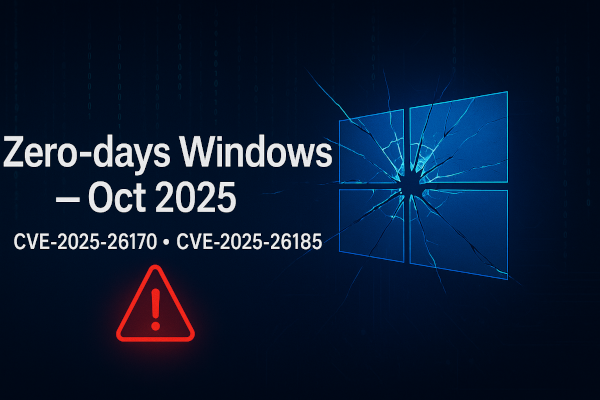 Patch Tuesday : Two New Windows Zero-Days Exploited in the Wild — Et si ton Windows était déjà compromis ?