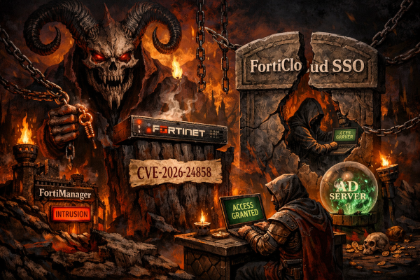 CVE-2026-24858 : FortiCloud SSO, Fortinet et la réalité brutale des équipements en bordure