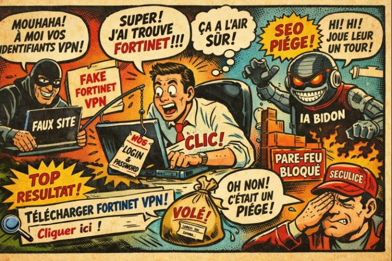 Les Faux Sites Fortinet : L’art subtil de voler des VPN comme on récolte des pommes