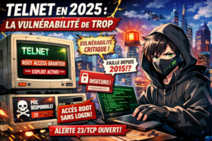 ☎️ Telnet en 2026 : la vulnérabilité de trop