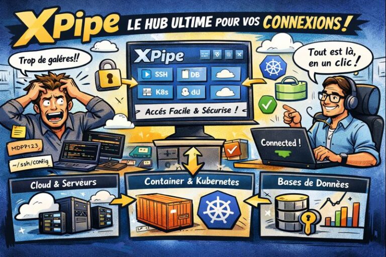XPipe – Le chaînon manquant entre vos accès, vos outils et votre santé mentale