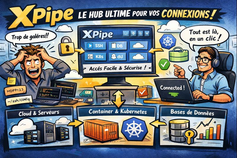 XPipe – Le chaînon manquant entre vos accès, vos outils et votre santé mentale