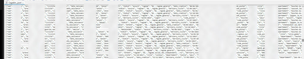 Partie des preuves cachées par les hacker