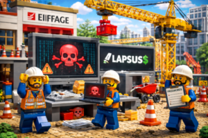 🧨 Piratage d&rsquo;Eiffage par LAPSUS$ : fuite de données massive, vulnérabilité exploitée et risque systémique pour les grands groupes français