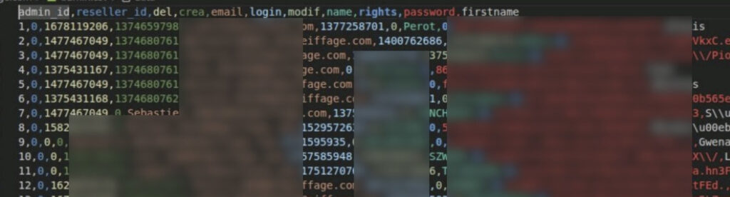 Deuxième preuve du leak Eiffage