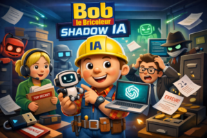 🧠🤖 Shadow IA : quand l’IA s’infiltre dans l’entreprise (pour la bonne cause… jusqu’au crash)