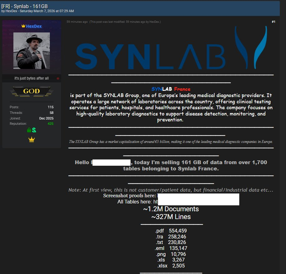 Annonce du Hacker HexDex