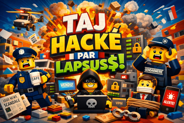 TAJ HACKÉ ? LAPSUS$ FRAPPE LE CŒUR NUMÉRIQUE DE LA JUSTICE FRANÇAISE